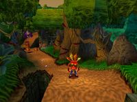 une photo d'Ã©cran de Crash Bandicoot 2 sur Sony Playstation